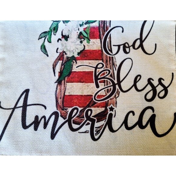 Cross Garden Flag America 4th Of July Decor Summer Decoration Outdoor Yard Sign - Picture 5 of 6